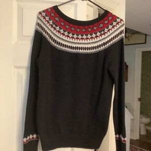 Talbots Fair Isle Sweater, size small